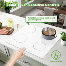 GlONlEN GIT470SP 60cm Plug In Induction Hob 2800W Bridge Zone