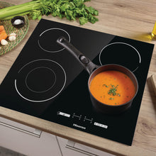 Hisense E6432C 60cm Built In Ceramic Hob 7200W Touch Control Timer Child Lock