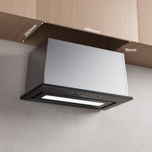 CIARRA CBCB5913A Integrated Cooker Hood 52cm Black With LED