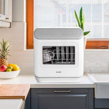 Baridi Mini Portable Tabletop Dishwasher DH72 6L 3 Settings 7 Wash