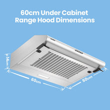 COMFEE' Visor Cooker Hood SLIF17SS-60 LED Stainless Steel