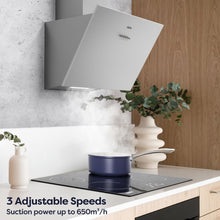 CIARRA CBCS6762A 60cm Angled Cooker Hood With CBCF003