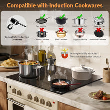Karinear 60cm Induction Hob 4 Zones Touch Control Lock