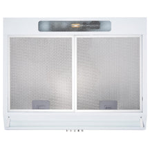 SIA VSR60WH 60cm Visor Cooker Hood White Under Cabinet