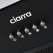 CIARRA CBCB5913A Integrated Cooker Hood 52cm Black With LED