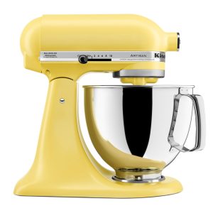 KitchenAid Artisan 5 Quart Tilt Head Stand Mixer Butter KSM150PS
