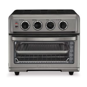 Cuisinart Air Fryer Toaster Oven 1800W Toast Bake Grill Black TOA-70