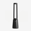 OmniAir 41" Premium Bladeless Tower Fan and Air Purifier - Black