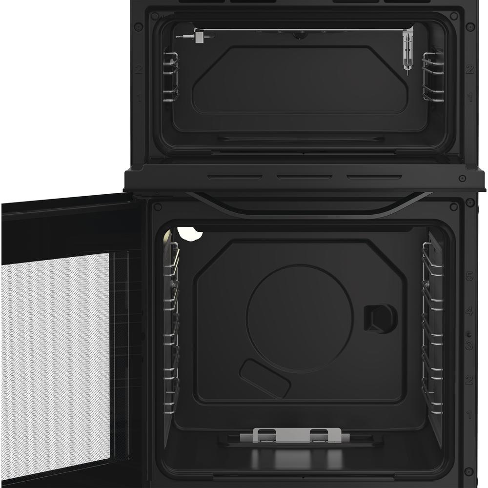 Hotpoint gas freestanding double cooker: 50cm