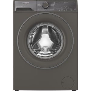 Hotpoint Fabric Care 10kg 1400 spin Washing Machine with HomeWhiz - Dark Grey - A-30% rated