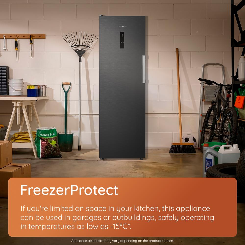 Hotpoint freestanding upright freezer