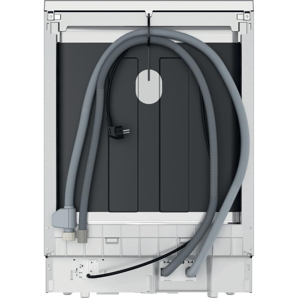 Hotpoint dishwasher: full size, inox color