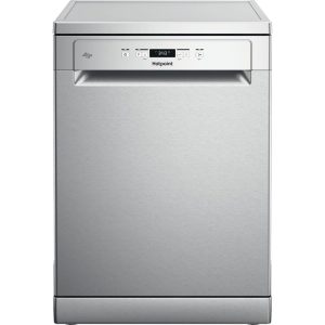 Hotpoint dishwasher: full size, inox color