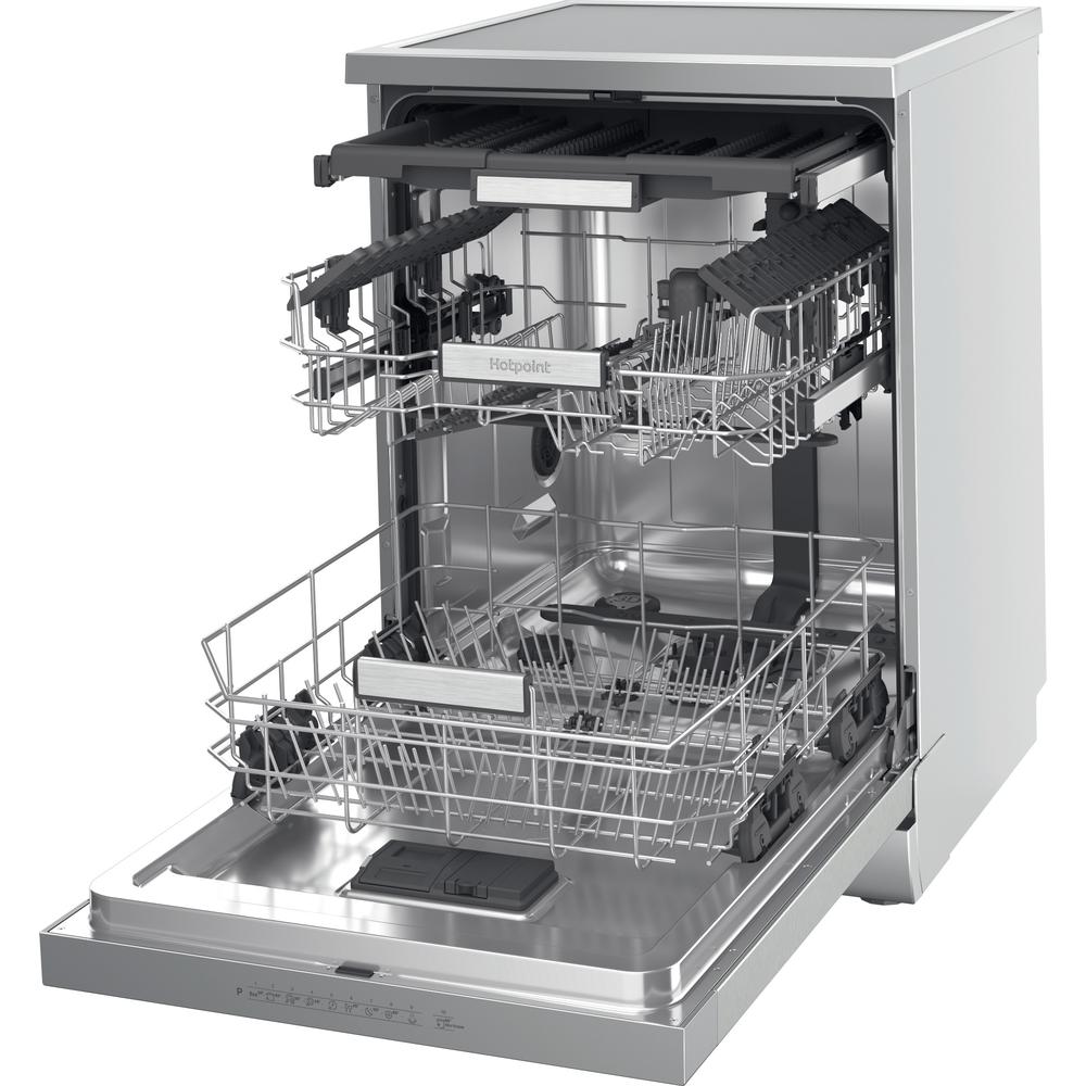 Hotpoint Maxi Space Tub FS Full Size Dishwasher 15 Place Set 9.5 L 10 Progs