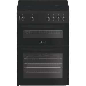 Indesit Electric freestanding double cooker: 60cm - IDE6VMB