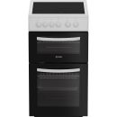 Indesit Electric freestanding double cooker: 50cm - ITE5VMW