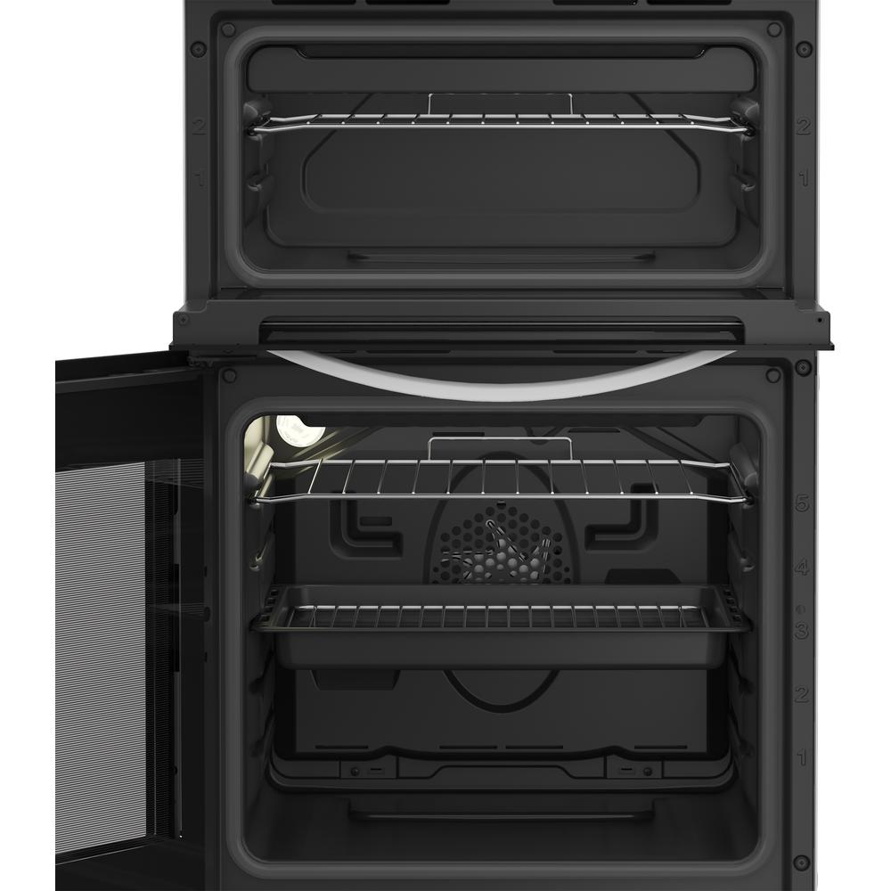 Indesit Electric freestanding double cooker: 50cm - ITE5VMW