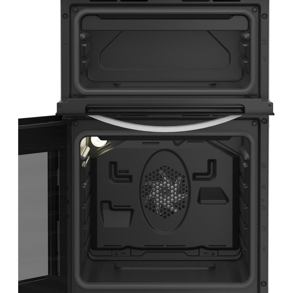 Indesit Electric freestanding double cooker: 50cm - ITE5VMW
