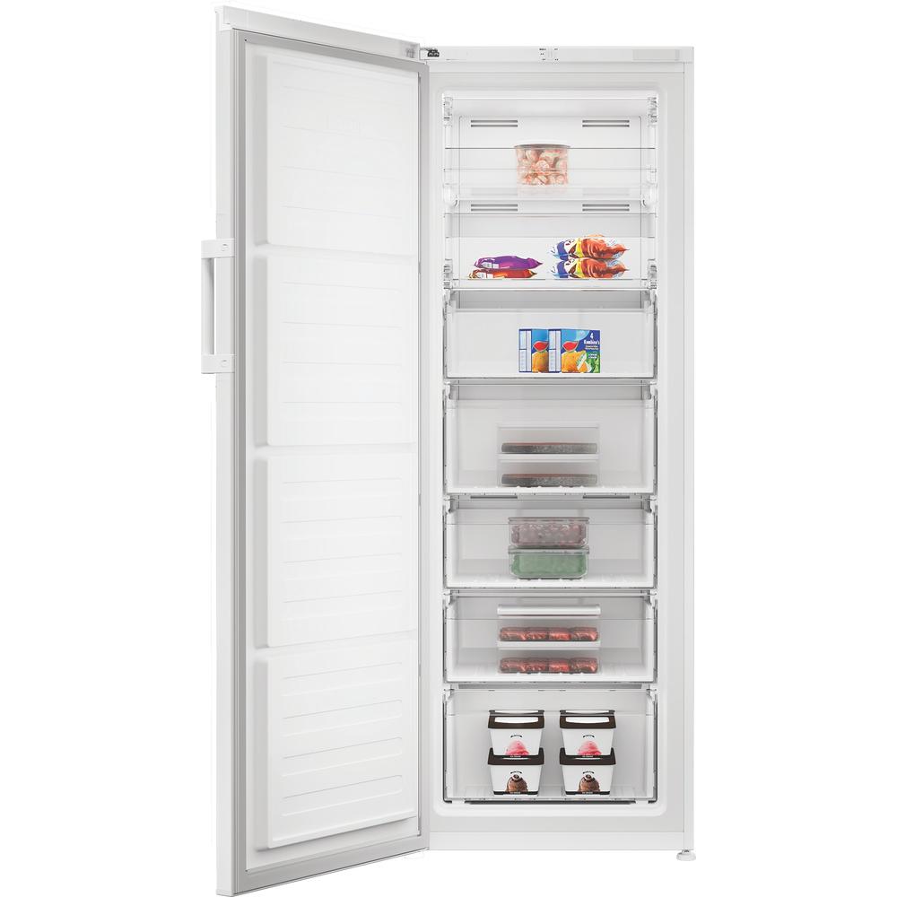 Indesit Freestanding upright freezer - MFINF 1292 W4UK