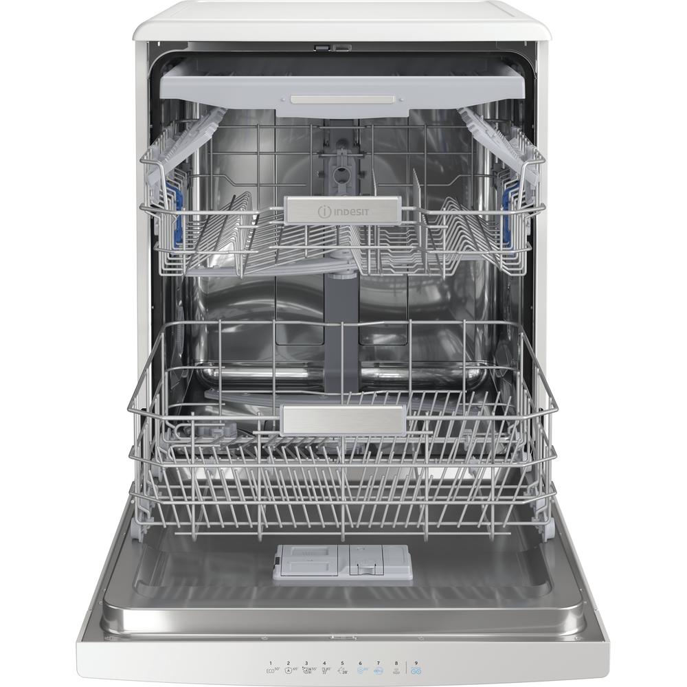 Indesit Dishwasher: full size, white colour - DFO 3T133 F UK