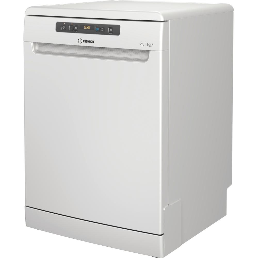 Indesit Dishwasher: full size, white colour - DFO 3T133 F UK
