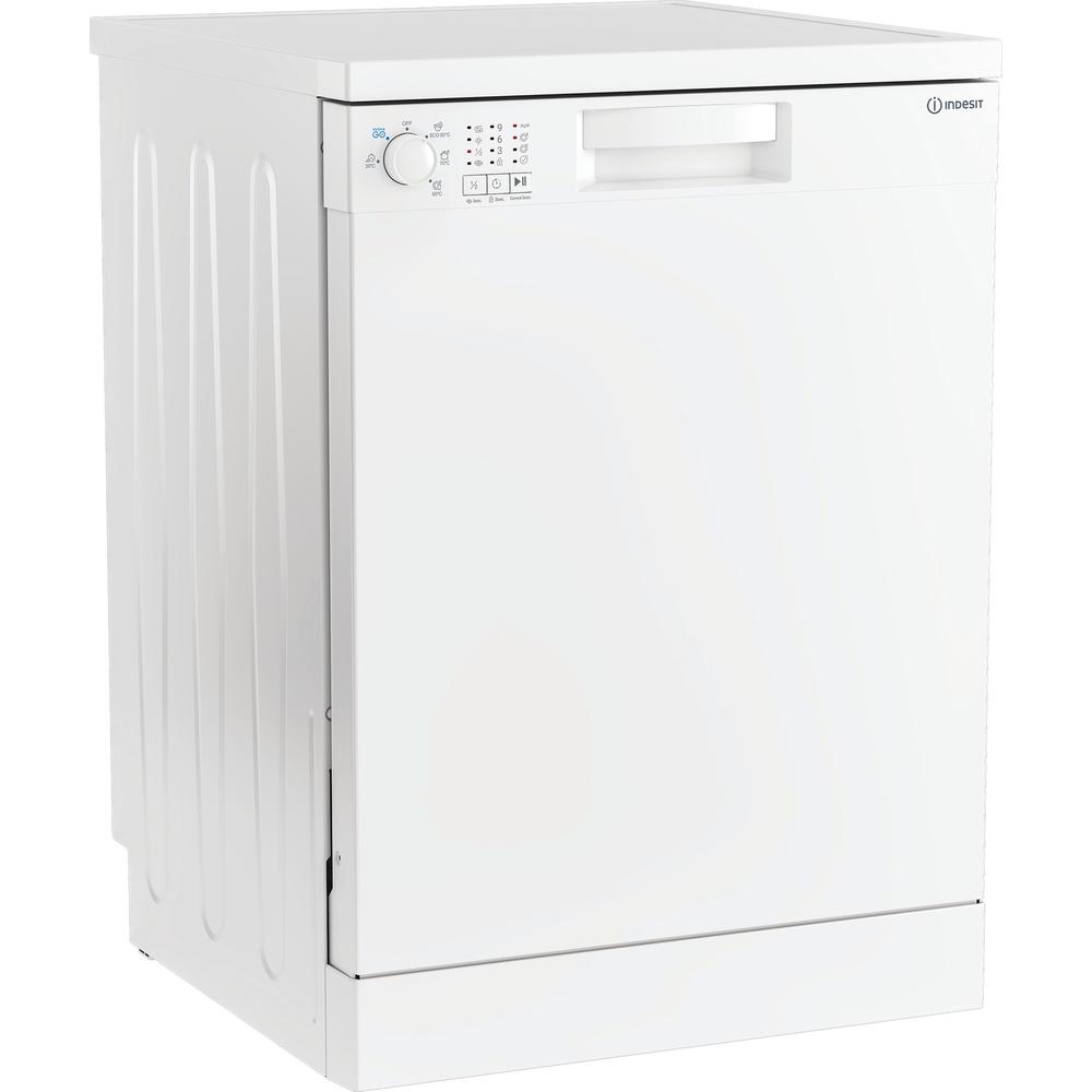 Indesit Dishwasher: full size, white colour - IN2FE13DT9WUK