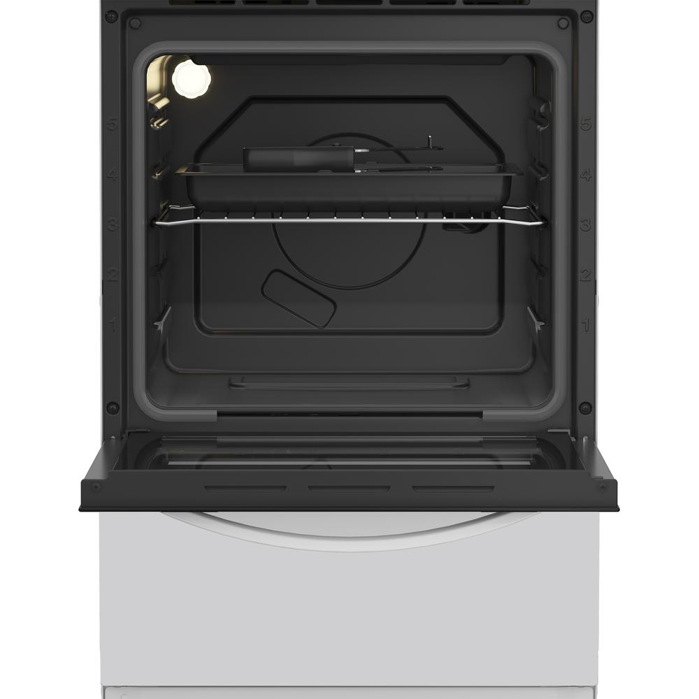 Indesit I5E3KMW 50cm Electric Single Cooker - White