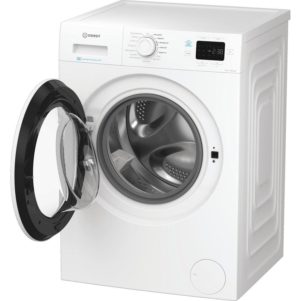 Indesit Freestanding front loading washing machine - IP 1146 PUSH&GO UK