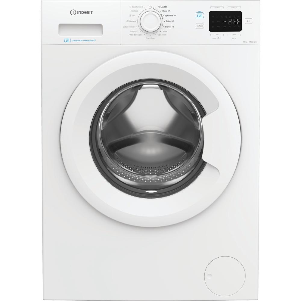Indesit Freestanding front loading washing machine - IP 1146 PUSH&GO UK