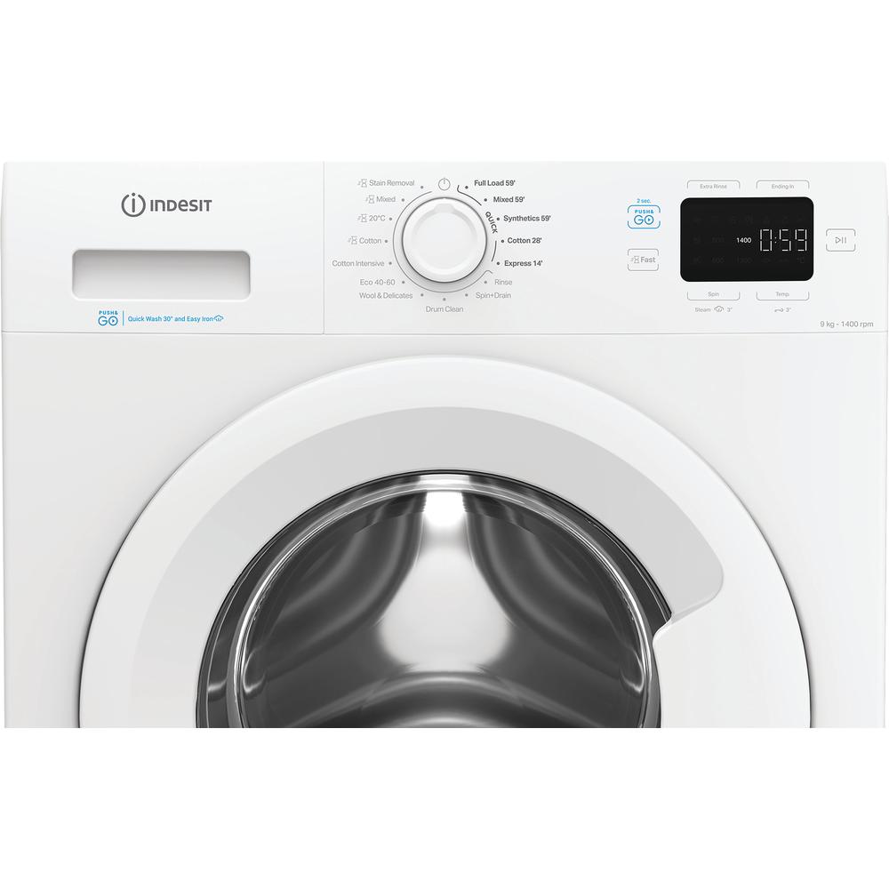Indesit Freestanding front loading washing machine - IP 946 PUSH&GO UK