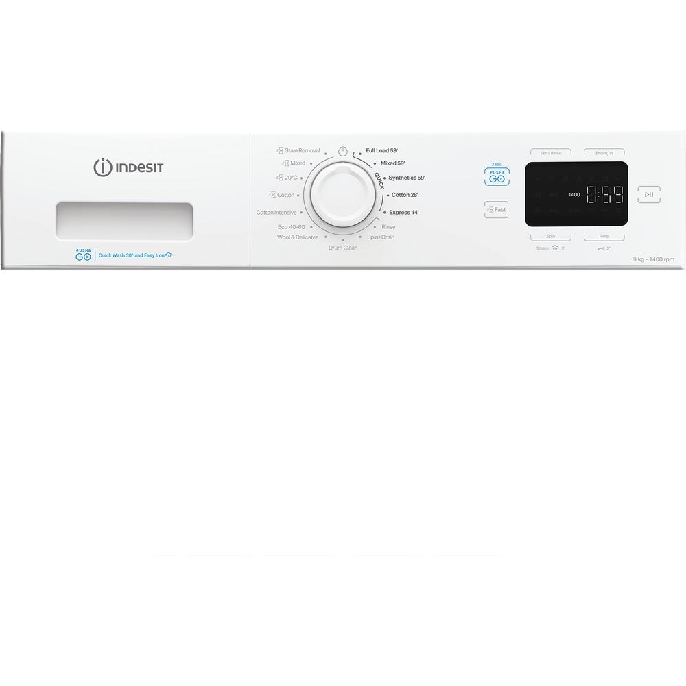 Indesit Freestanding front loading washing machine - IP 946 PUSH&GO UK