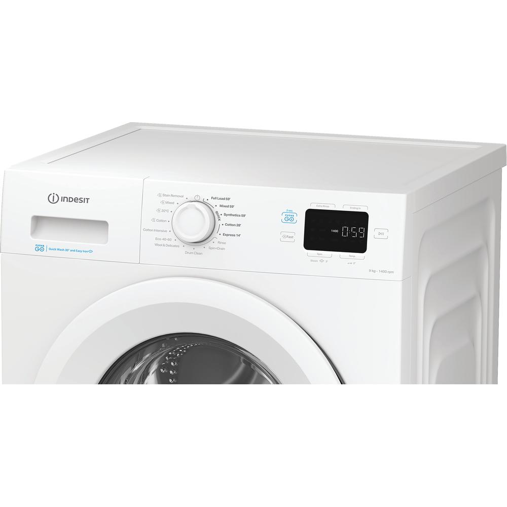 Indesit Freestanding front loading washing machine - IP 946 PUSH&GO UK