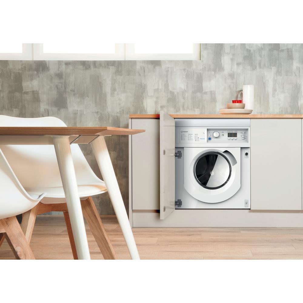 Indesit Push&Go BI WMIL 71252 UK N 7kg Integrated Washing Machine
