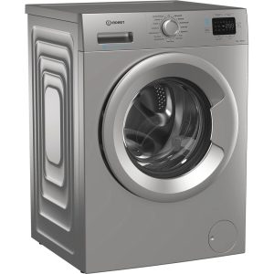 Indesit Push&Go 10kg Washing Machine with Steam Technology - Silver