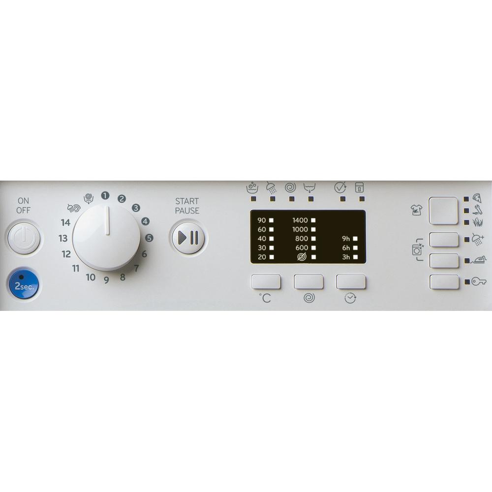 Indesit Push&Go 8kg Integrated Washing Machine