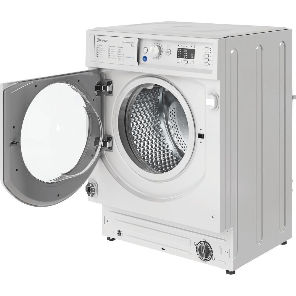 Indesit Push&Go 8kg Integrated Washing Machine