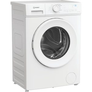 Indesit Push&Go 8kg Washing Machine with Steam Technology - White - A rated