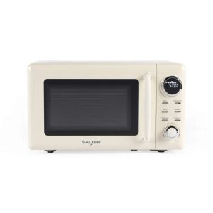 Retro Digital Microwave - Cream